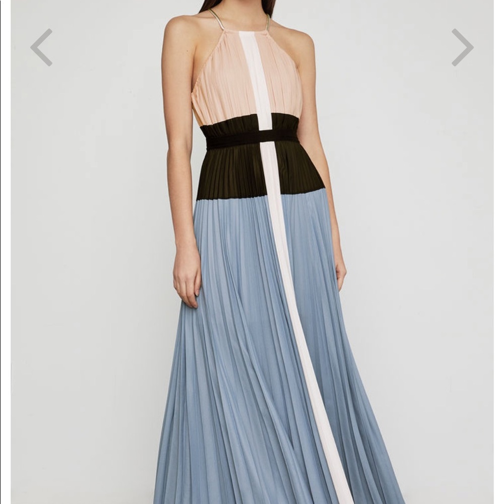 BCBG Constantine Color-Blocked Gown